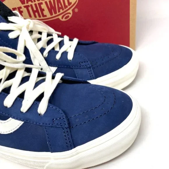 VANS SK8-Hi MTE-1 Shoes High Top Nubuck Blue Men’s Size Sneakers VN0A5HZYA07 - Picture 8 of 10
